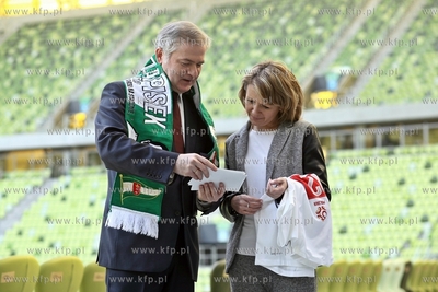 Gdansk. PGE Arena. Sekretarz Stanu w Kancelarii Prezydenta...