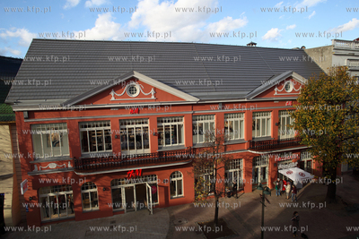 Wyremontowany budynek bylego kina Polonia w Sopocie....
