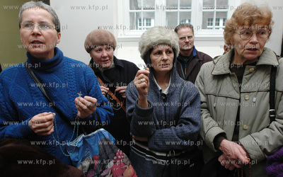 Gdansk, Sad Rejonowy, w trakcie rozprawy przeciwko...