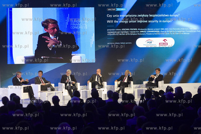Sopot. Europejski Kongres Finansowy. Debata pt. Czy...