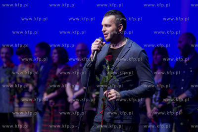 Gdynia. Festiwal Filmowy w Gdyni. Ekipa twórców filmu...