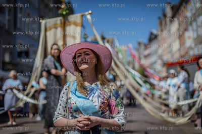 Gdańsk. Cenytralna procesja Bożego Ciała.
30.05.2024
fot....