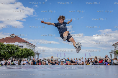 Sopot.  Mistrzostwa Europy we Freestyle Footballu.
09.06.2024
fot....