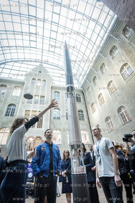 Wizyta astronauty Sławosza Uznańskiego-Wiśniewskiego...