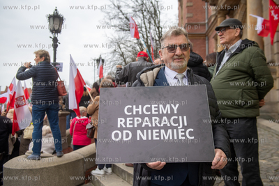Protest Nie dla nielegalnej imigracji zorganizowany...