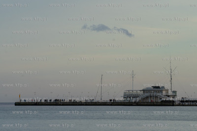 Plaża w Sopocie. 12.02.2022 / fot. Anna Rezulak /...