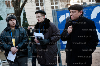 Gdansk. Dlugi Targ. Wernisaz wystawy plenerowej pt...