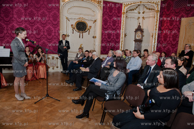 Gdansk. Dom Uphagena. Wreczenie nagrod Miasta Gdanska...