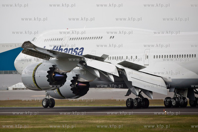 Gdansk. Rebiechowo. Ladowanie najdluzszego samolotu...
