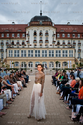 Ogrod hotelu Sofitel Grand. Sopot Fashion Days 2012....