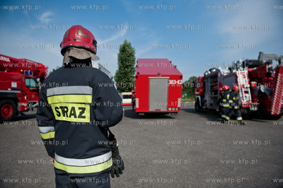 Gdansk. Teren bazy autobusowej ZKM przy ul. Hallera....