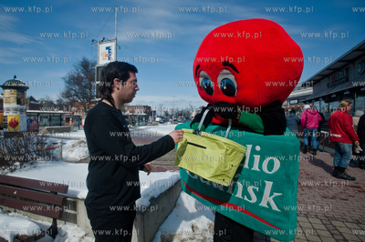 Gdansk. Podwale Grodzkie. Swiatowy Dzien Wody. Wspolna...
