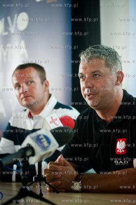 Gdynia. Info Box. Konferencja prasowa poprzedzajaca...