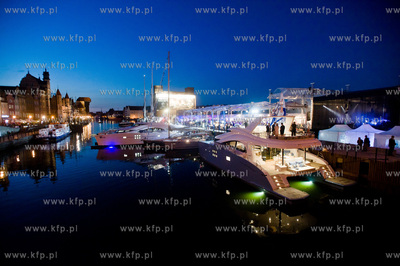 Gdansk. Wyspa Spichrzow. Druga edycja imprezy Pomorskie...