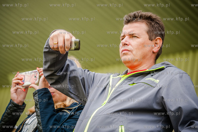 Gdansk. Stadion Miejski przy ul. Traugutta. Miedzynarodowy...