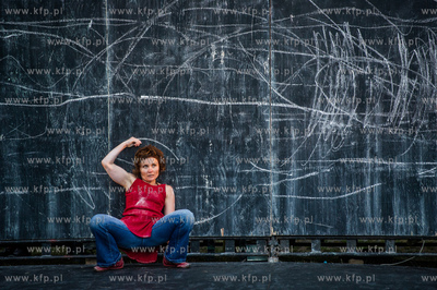 Gdansk. Gora Gradowa. XIX Miedzynarodowy Festiwal Teatrow...