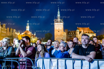 Gdansk. Targ Weglowy. Jarmark sw. Dominika. Koncert...