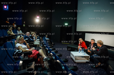 Gdynia. Festiwal Filmow w Gdyni. Spotkanie ze Slawomirem...