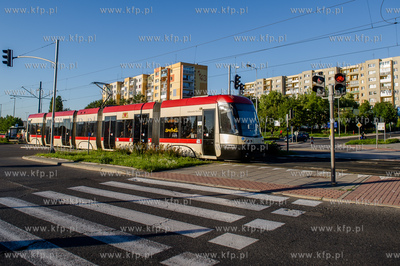 Gdańsk. Chełm. Tramwaj Zakladu Komunikacji Miejskiej.
20.07.2016
fot....