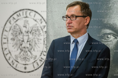 Gdańsk. Historyczna sala BHP. Konferencja prasowa...