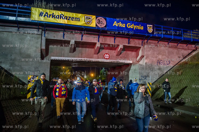 Gdynia. Stadion Miejski. Derbowy mecz Lotto Ekstraklasy,...