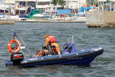 Pokazy ratownictwa Wodnego Ochotniczego Pogotowia Ratunkowego...