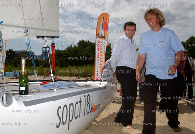 Sopot. Oficjalna prezenatacja i chrzciny nowego zaprojektowanego...