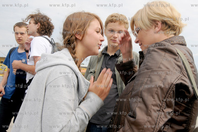 Na pokładzie pasazersko - towarowego promu Finnmaid...