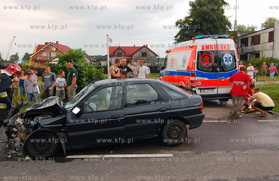 Gniewino k/Wejherowa. Do powaznego wypadku drogowego...