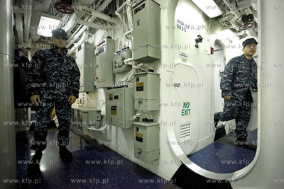 Zatoka Gdanska. Okret Marynarki Wojennej USA, USS RAMAGE...