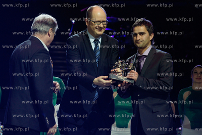 Gdanska Gala Sportu w Ergo Arenie. Nz. Pawel Adamowicz...