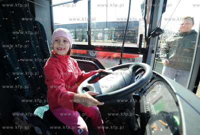 Gdansk Brzezno, ul. Czarny Dwor. Festyn komunikacyjny...