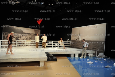 Scena Kameralna Teatru Wybrzeze w Sopocie. Proba generalna...