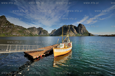 Norwegia , Lofoty, Sakrisoy, polnocna czesc kraju,...