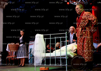 Estrada przed Palacem Opatow w Parku Oliwskim. Mozartiana...