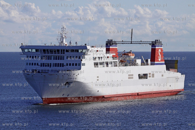 Prom towarowo - pasazerski Stena Alegra z wizyta w...