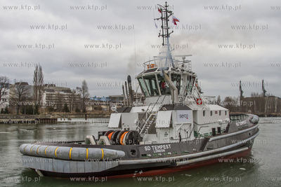 SD Tempest, holownik typu RotorTug z trzema pędnikami...