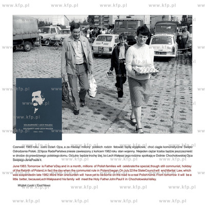 Album fotograficzny Solidarność i Lech Walęsa 1980-1990...