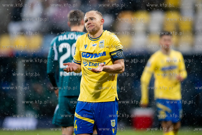 PKO Ekstraklasa: Arka Gdynia - Legia Warszawa n/z Dawid...