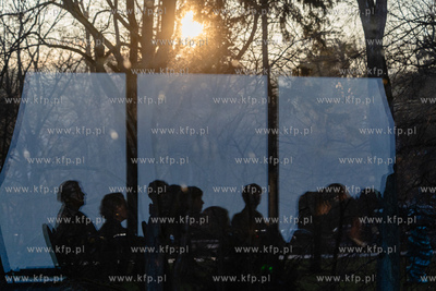 Sopot.  Mamuszki 14.  Prezydent Sopotu Magdalena Czarzyńska-Jachim...
