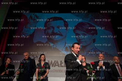 Pierwszy oficjalny polski pokaz filmu Andrzeja Wajdy...