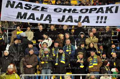 Otwarcie Narodowego Stadionu Rugby w Gdyni. Trybuna...