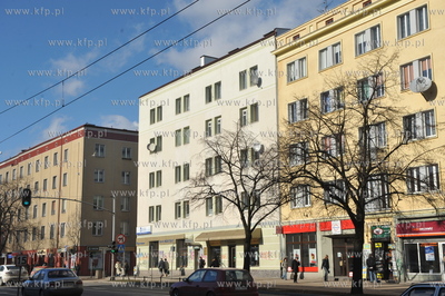 Gdansk Wrzeszcz. Dom na rogu al. Gruwnaldzkiej i ul....