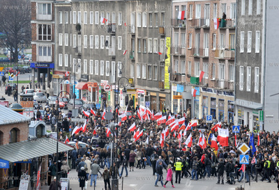 Gdansk. Podwale Staromiejskie. 70 rocznica mordu w...