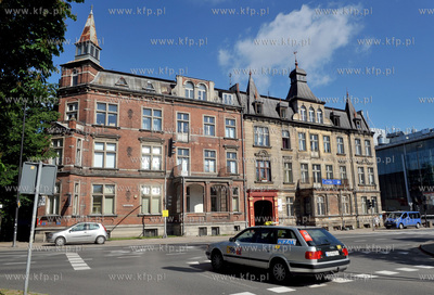 Gdansk Wrzeszcz. Domy na ul. Jaskowa Dolina na wysokosci...