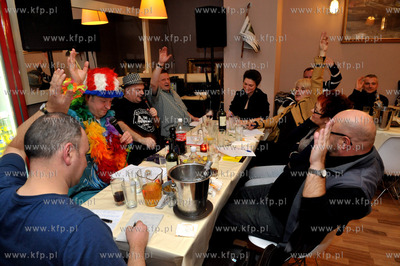 XVIII Biesiada Felietonistow w pubie Kawalerka w Gdansku....