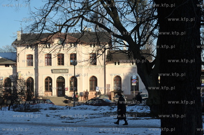 Dworzec PKP w Gdansku Oliwie 31.01.2011 fot. Maciej...