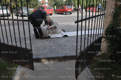 Akcja literacka "Bez cenzury" . Na Placu Heweliusza...