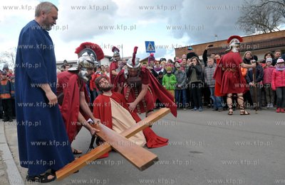 Misterium Meki Panskiej w Zukowie na Kaszubach. 13.04.2014...