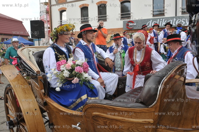 Chmielno. Kaszuby. Inscenizacja wesela kaszubskiego...